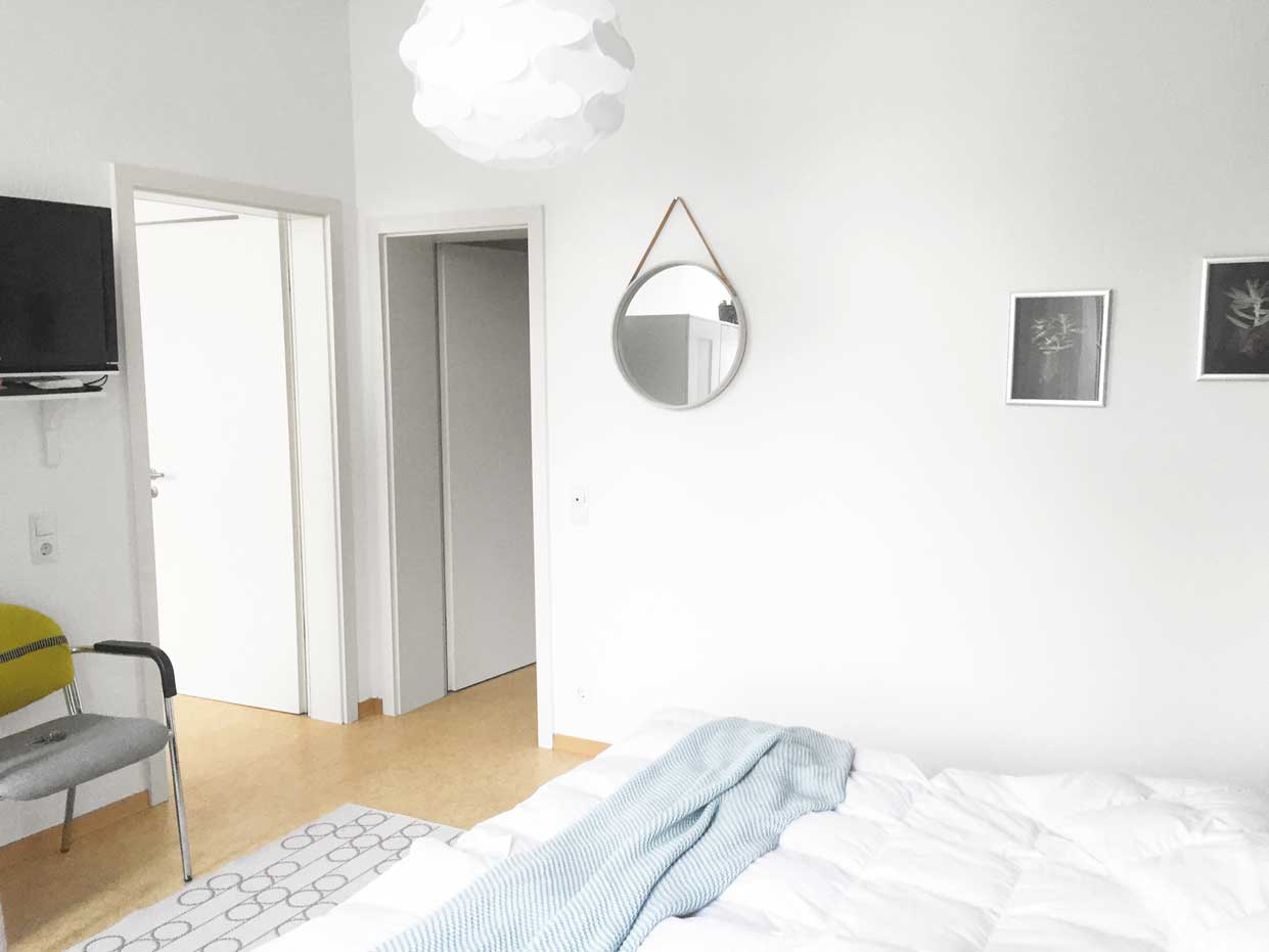 Schlafzimmer im Römerburg Apartment 4